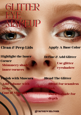 glitter eye makeup