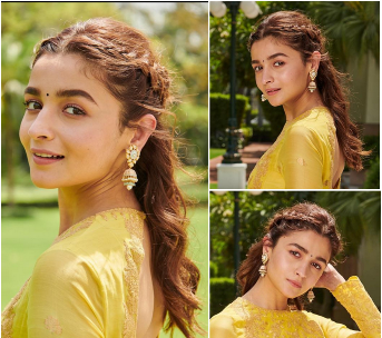 Alia Hair Style Asymmetrical look