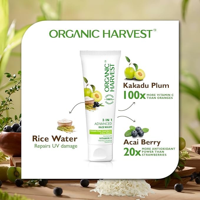 organic face wash for women